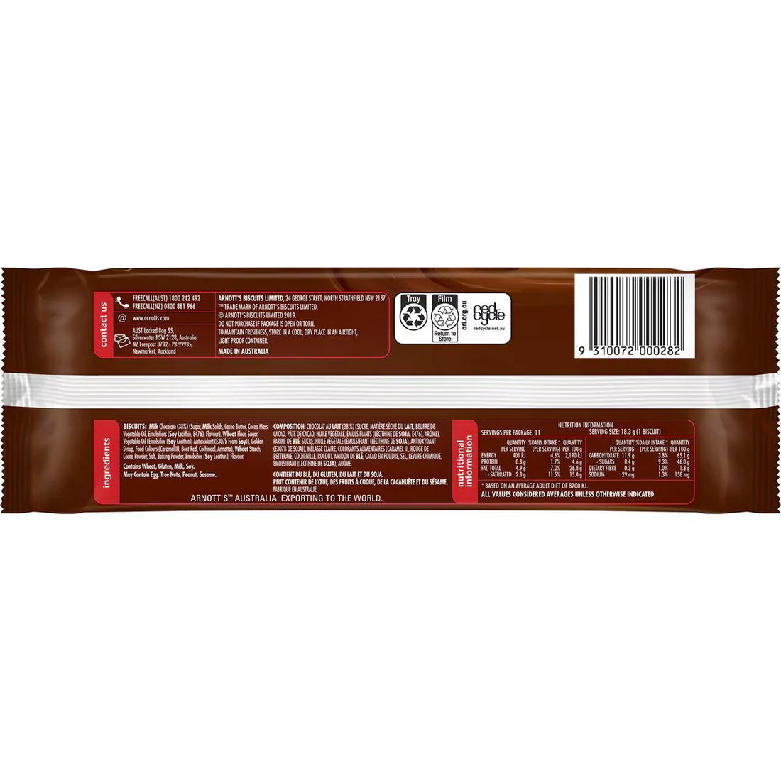Arnott's Tim Tam Original Biscuits - 200g