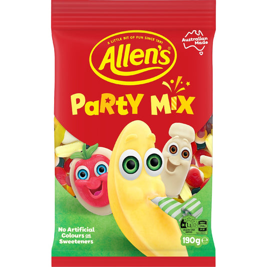 Allen's Party Mix Lollies Bag - 190g