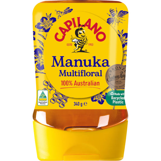 Capilano Manuka Multifloral Honey Squeeze - 340g