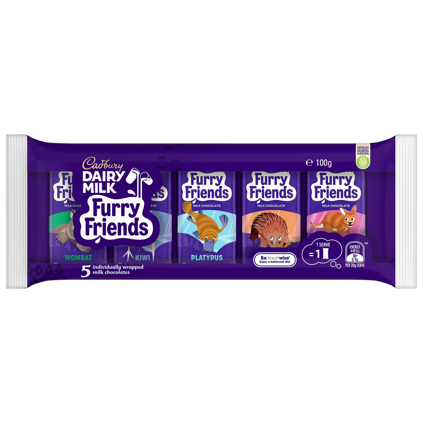 Cadbury Dairy Milk Furry Friends