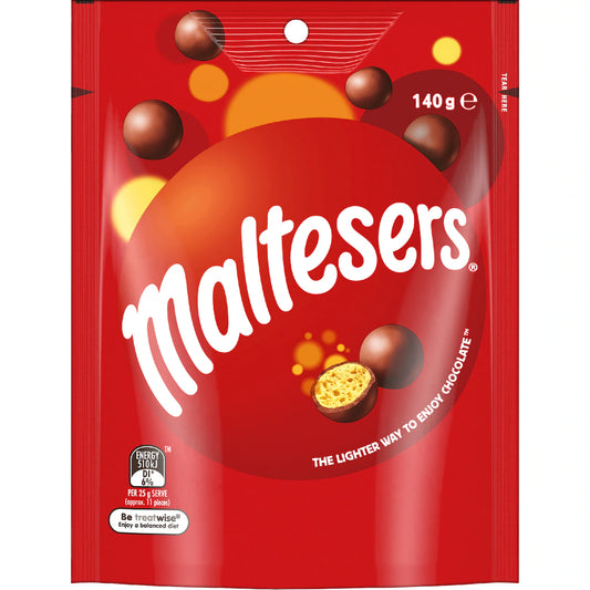 Maltesers Milk Chocolate Snack & Share Bag